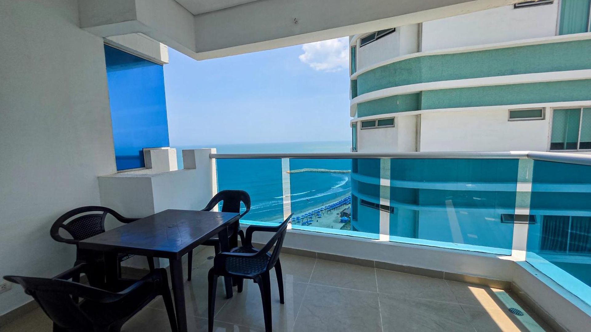Modern 2br With Ocean View Walk To 16th Floor Bocagrande