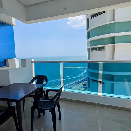 Modern 2br With Ocean View Walk To 16th Floor Bocagrande