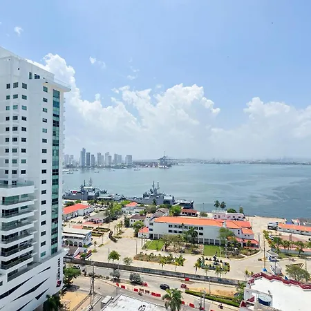 Apartamento Modern 2br With Ocean View Walk To 16th Floor Bocagrande *