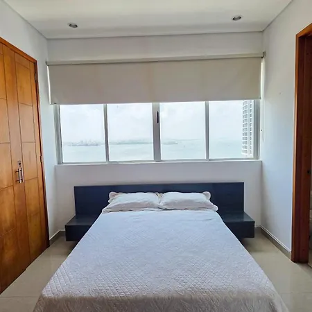 Modern 2br With Ocean View Walk To 16th Floor Bocagrande Apartamento *